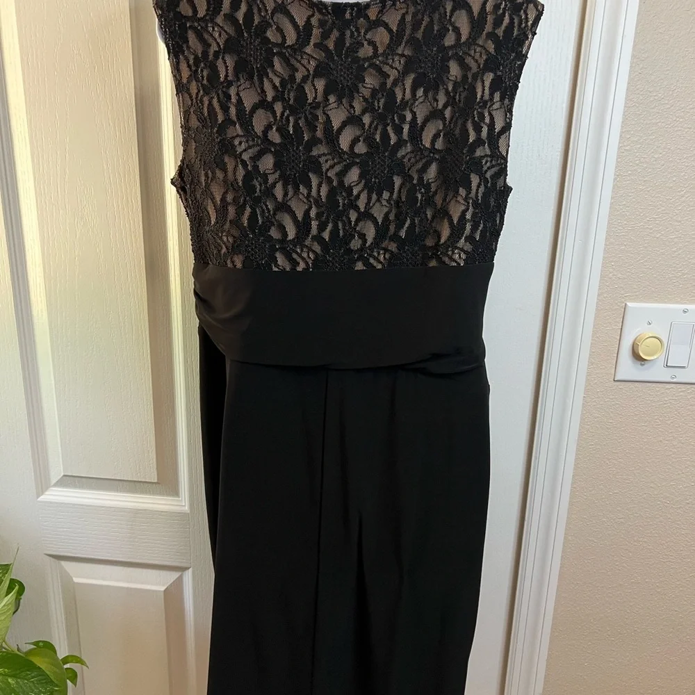 NWOT Tiana B. Black Lace Dress - Picture 3 of 4